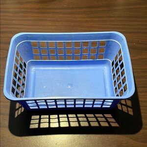 Small Blue Storage Basket